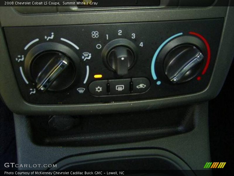 Summit White / Gray 2008 Chevrolet Cobalt LS Coupe