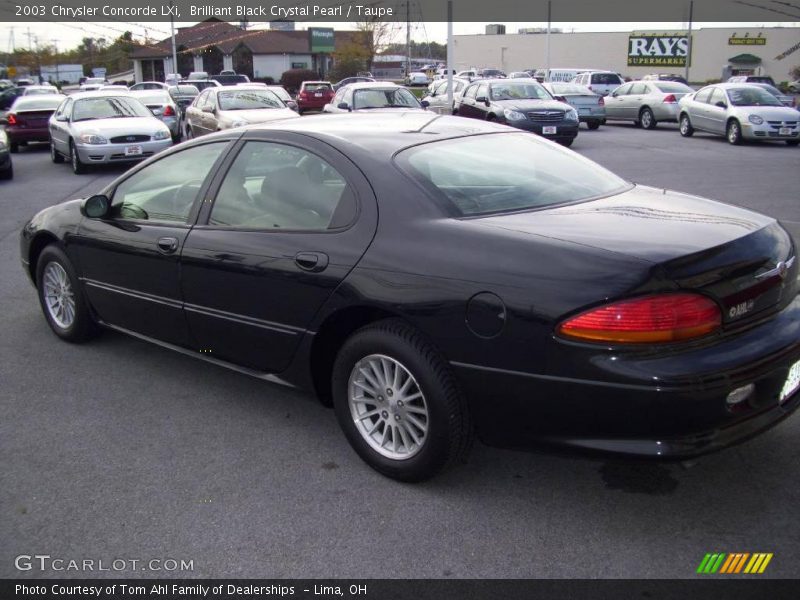 Brilliant Black Crystal Pearl / Taupe 2003 Chrysler Concorde LXi