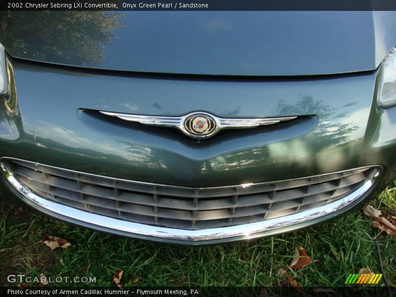 Onyx Green Pearl / Sandstone 2002 Chrysler Sebring LXi Convertible