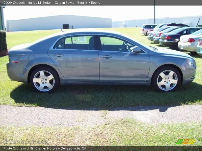 Golden Pewter Metallic / Ebony 2009 Chevrolet Malibu LT Sedan