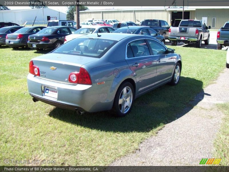 Golden Pewter Metallic / Ebony 2009 Chevrolet Malibu LT Sedan
