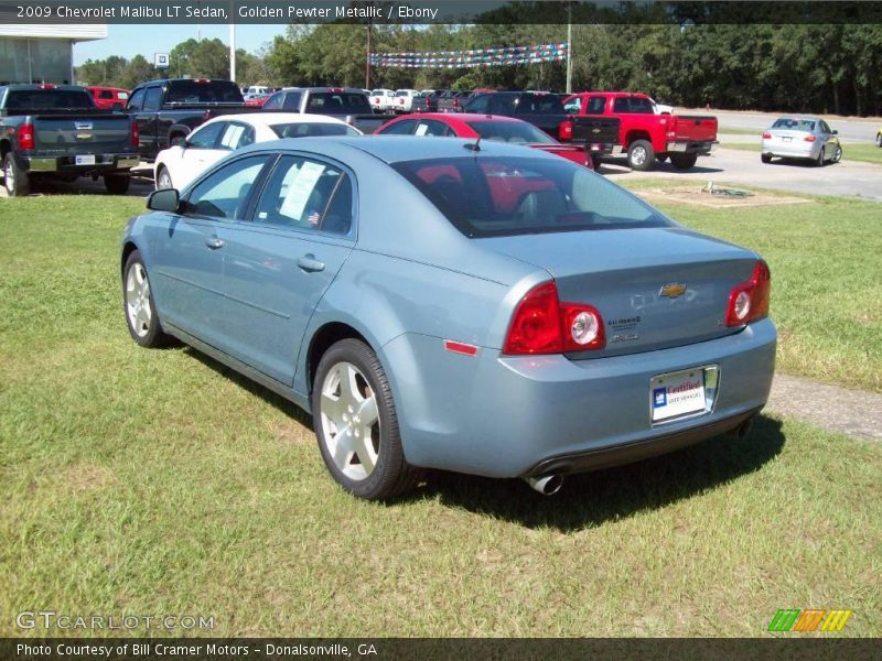 Golden Pewter Metallic / Ebony 2009 Chevrolet Malibu LT Sedan