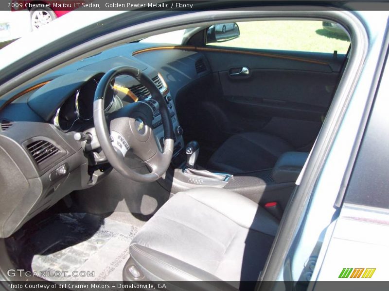 Golden Pewter Metallic / Ebony 2009 Chevrolet Malibu LT Sedan