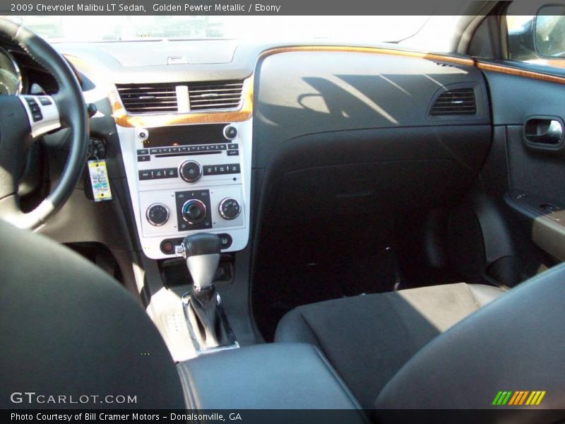 Golden Pewter Metallic / Ebony 2009 Chevrolet Malibu LT Sedan