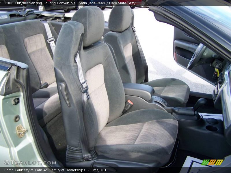 Satin Jade Pearl / Dark Slate Gray 2006 Chrysler Sebring Touring Convertible