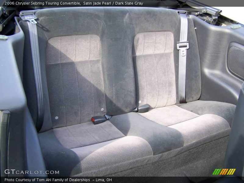 Satin Jade Pearl / Dark Slate Gray 2006 Chrysler Sebring Touring Convertible