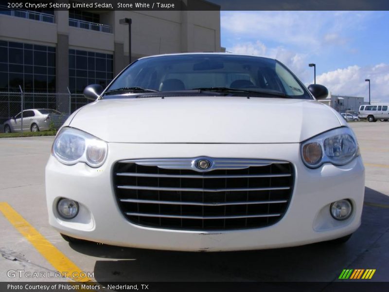 Stone White / Taupe 2006 Chrysler Sebring Limited Sedan