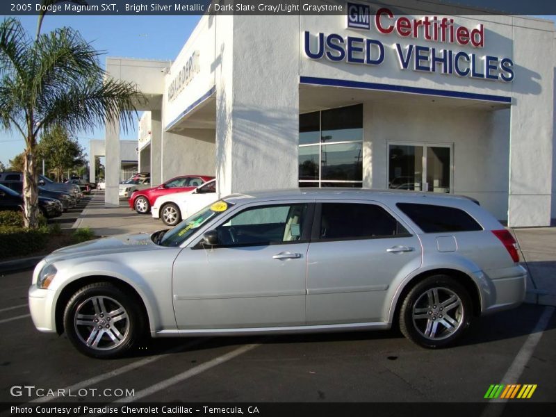 Bright Silver Metallic / Dark Slate Gray/Light Graystone 2005 Dodge Magnum SXT