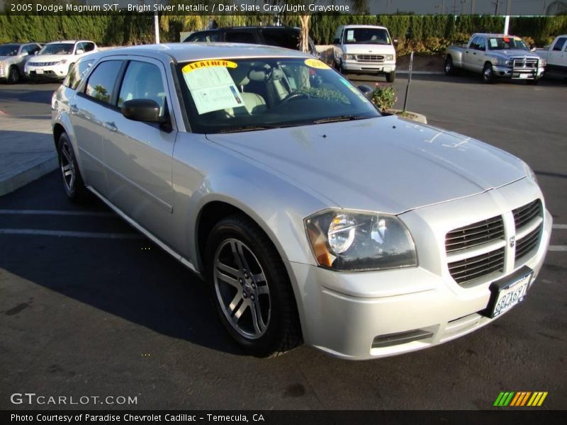 Bright Silver Metallic / Dark Slate Gray/Light Graystone 2005 Dodge Magnum SXT