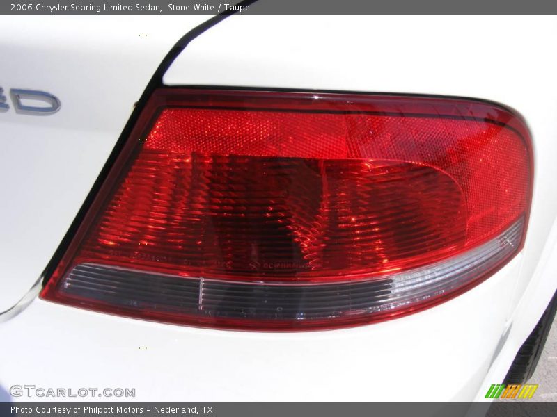 Stone White / Taupe 2006 Chrysler Sebring Limited Sedan