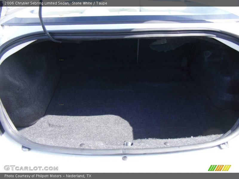 Stone White / Taupe 2006 Chrysler Sebring Limited Sedan