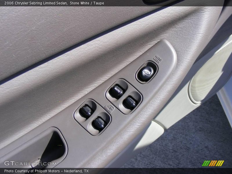 Stone White / Taupe 2006 Chrysler Sebring Limited Sedan