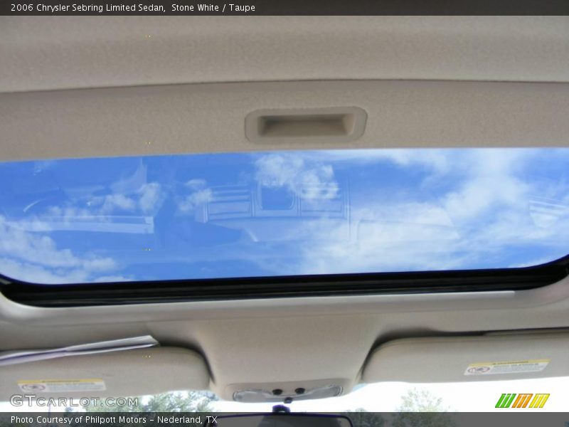 Stone White / Taupe 2006 Chrysler Sebring Limited Sedan