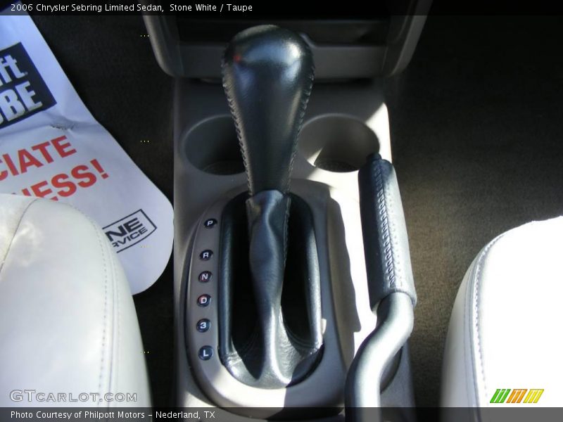 Stone White / Taupe 2006 Chrysler Sebring Limited Sedan
