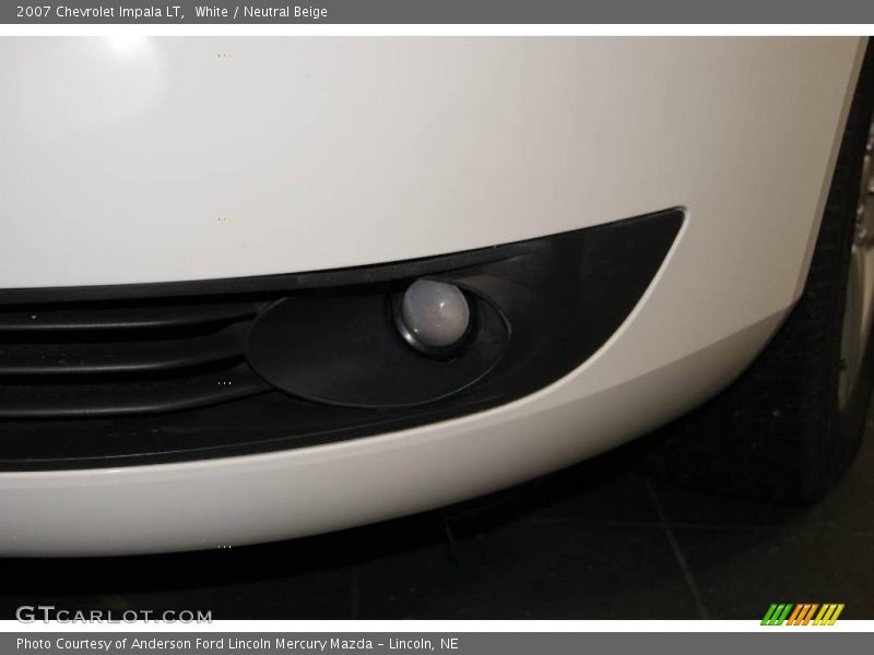 White / Neutral Beige 2007 Chevrolet Impala LT