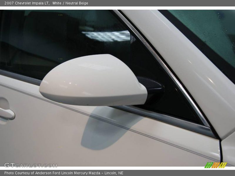 White / Neutral Beige 2007 Chevrolet Impala LT