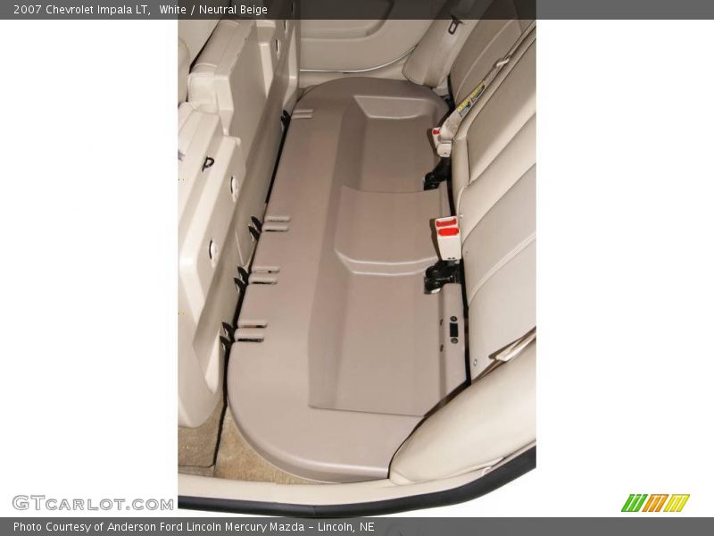 White / Neutral Beige 2007 Chevrolet Impala LT