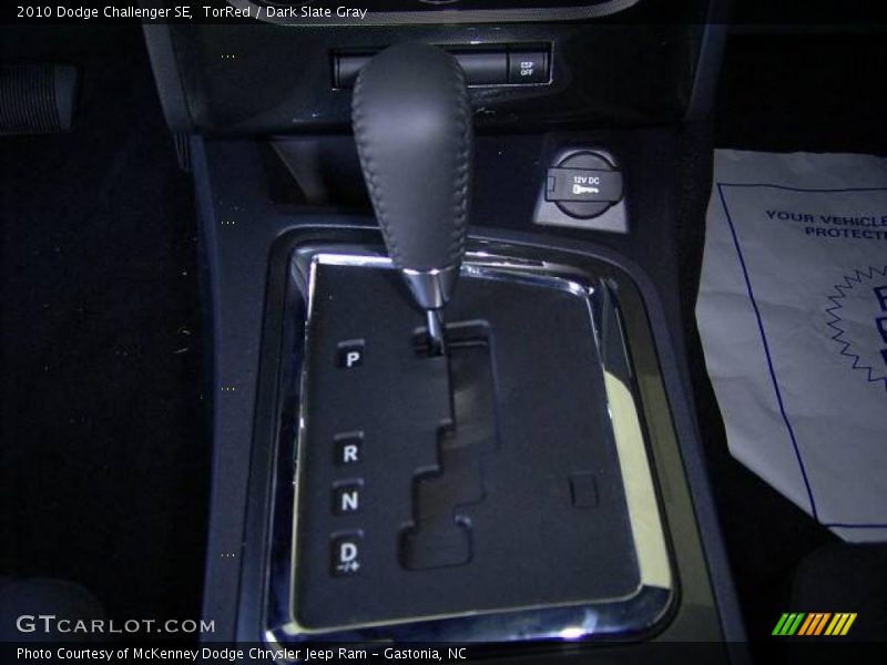 TorRed / Dark Slate Gray 2010 Dodge Challenger SE