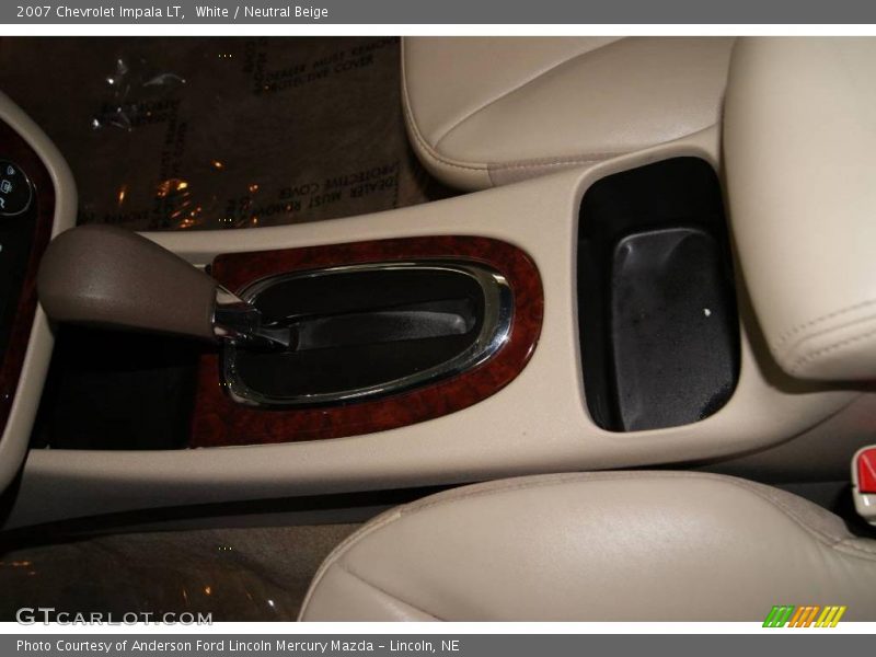 White / Neutral Beige 2007 Chevrolet Impala LT
