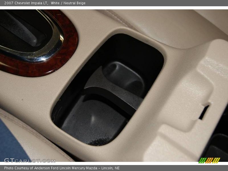 White / Neutral Beige 2007 Chevrolet Impala LT