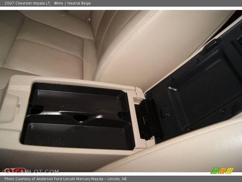White / Neutral Beige 2007 Chevrolet Impala LT