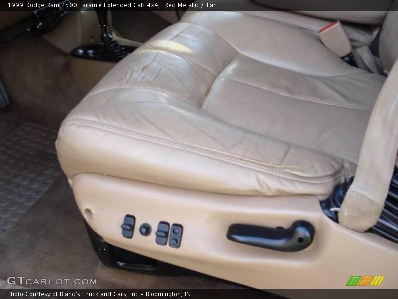 Red Metallic / Tan 1999 Dodge Ram 2500 Laramie Extended Cab 4x4