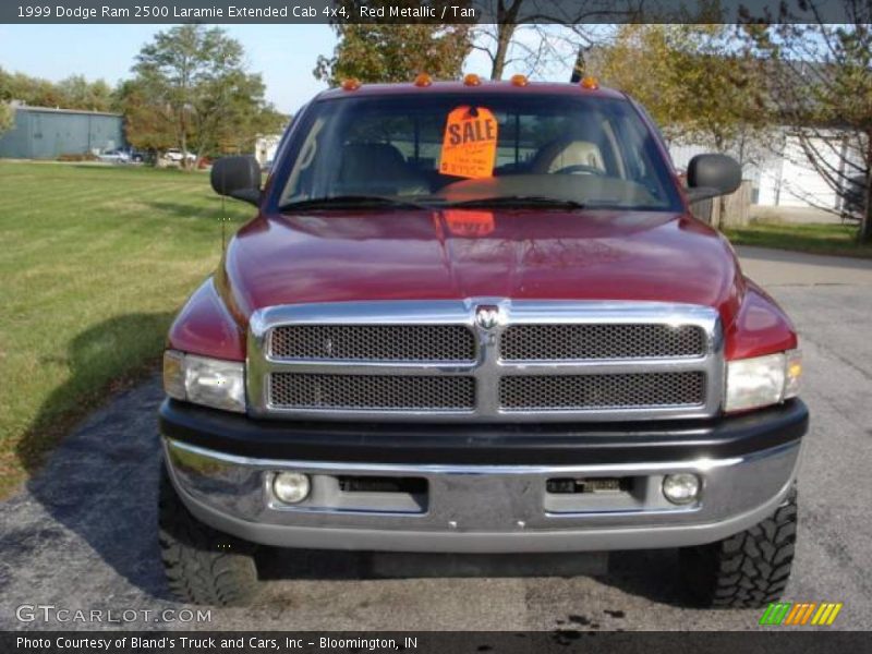 Red Metallic / Tan 1999 Dodge Ram 2500 Laramie Extended Cab 4x4