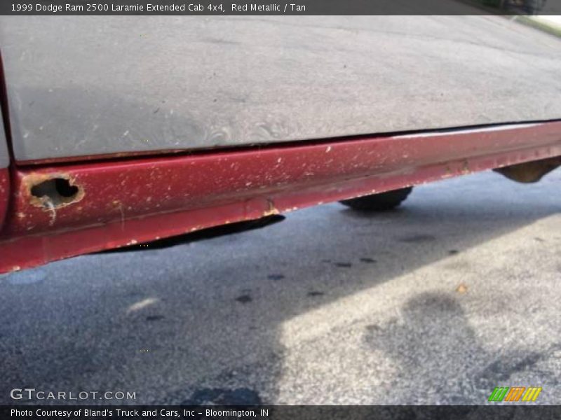 Red Metallic / Tan 1999 Dodge Ram 2500 Laramie Extended Cab 4x4