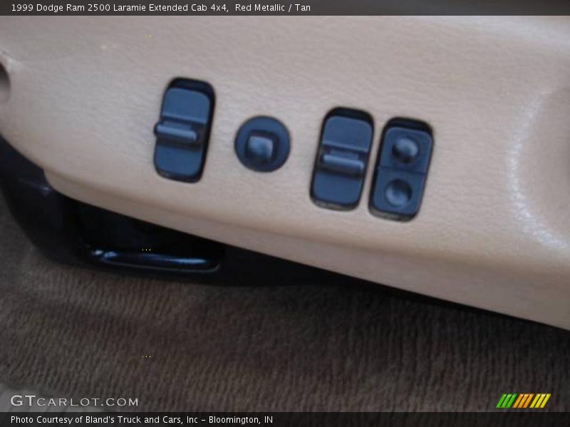 Red Metallic / Tan 1999 Dodge Ram 2500 Laramie Extended Cab 4x4