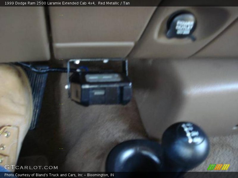 Red Metallic / Tan 1999 Dodge Ram 2500 Laramie Extended Cab 4x4