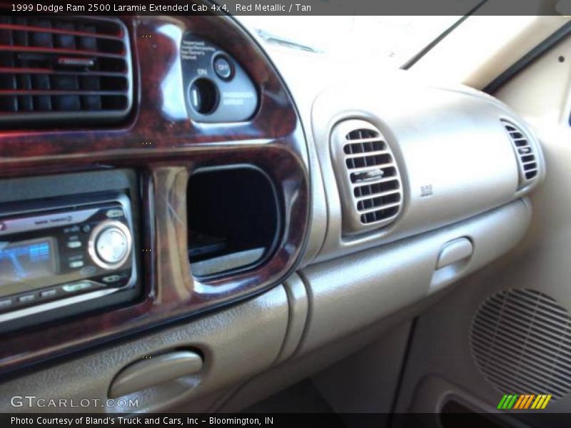 Red Metallic / Tan 1999 Dodge Ram 2500 Laramie Extended Cab 4x4