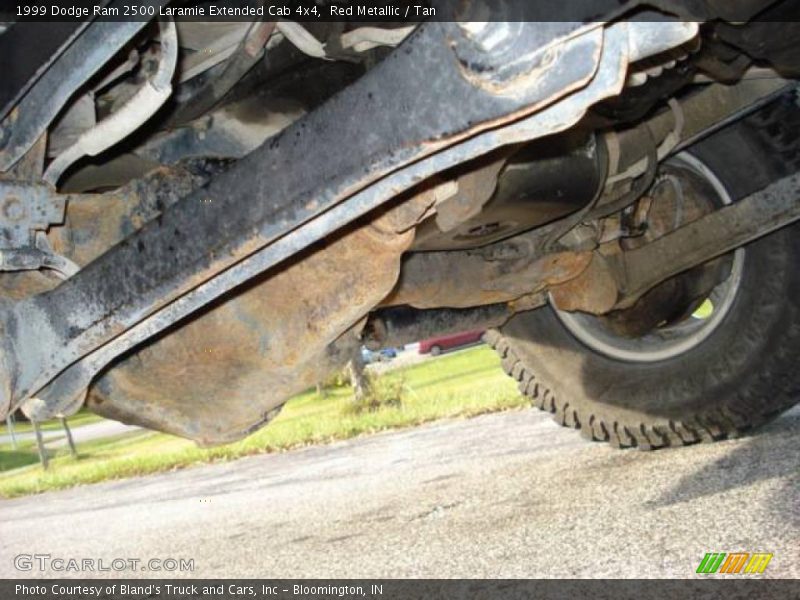 Red Metallic / Tan 1999 Dodge Ram 2500 Laramie Extended Cab 4x4