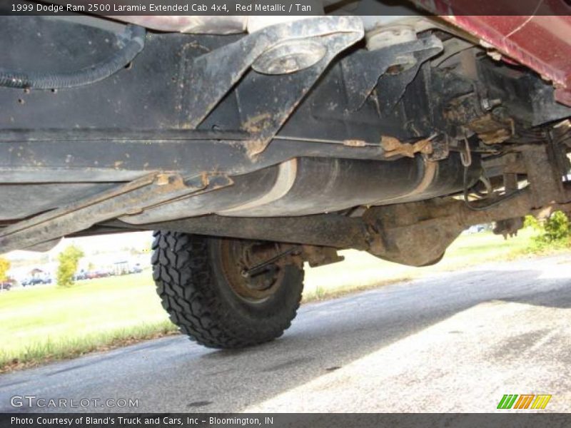 Red Metallic / Tan 1999 Dodge Ram 2500 Laramie Extended Cab 4x4