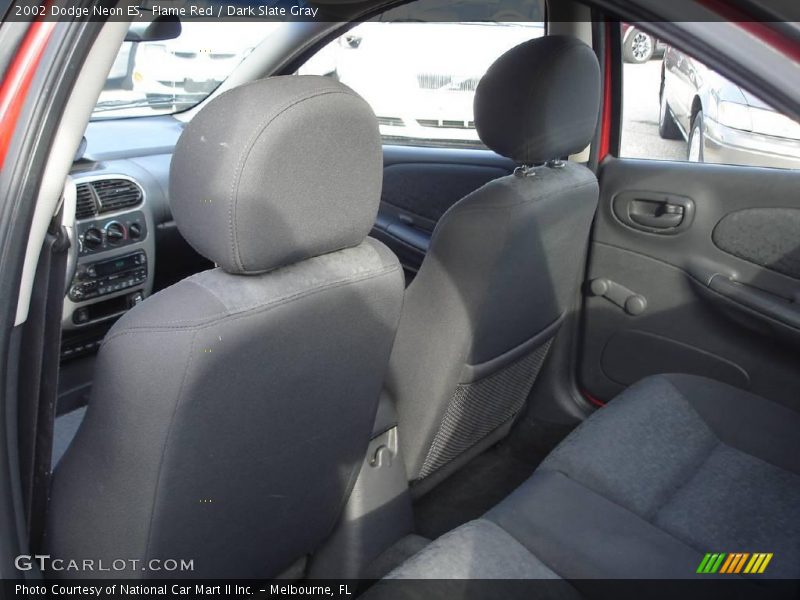Flame Red / Dark Slate Gray 2002 Dodge Neon ES