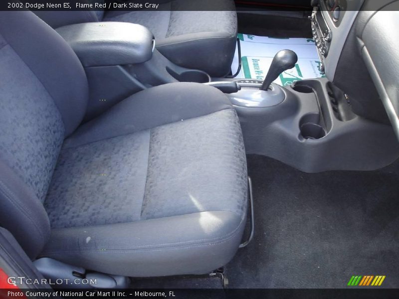 Flame Red / Dark Slate Gray 2002 Dodge Neon ES