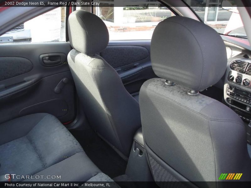 Flame Red / Dark Slate Gray 2002 Dodge Neon ES