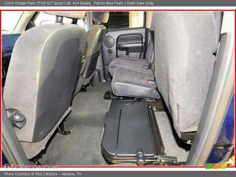 Patriot Blue Pearl / Dark Slate Gray 2004 Dodge Ram 3500 SLT Quad Cab 4x4 Dually