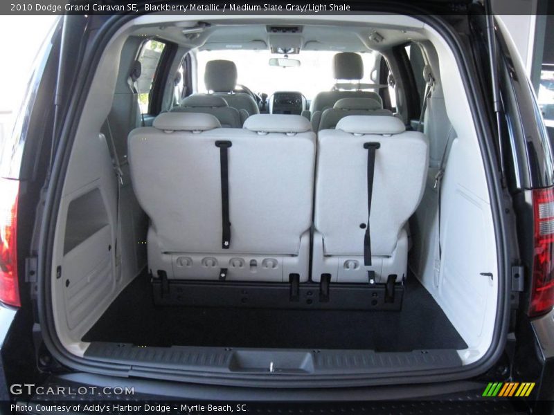 Blackberry Metallic / Medium Slate Gray/Light Shale 2010 Dodge Grand Caravan SE