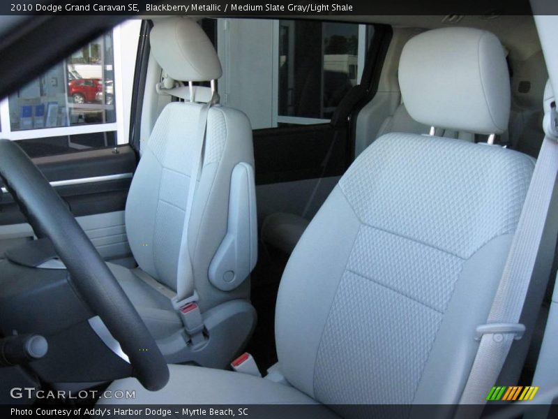 Blackberry Metallic / Medium Slate Gray/Light Shale 2010 Dodge Grand Caravan SE