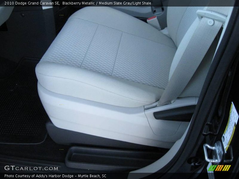 Blackberry Metallic / Medium Slate Gray/Light Shale 2010 Dodge Grand Caravan SE