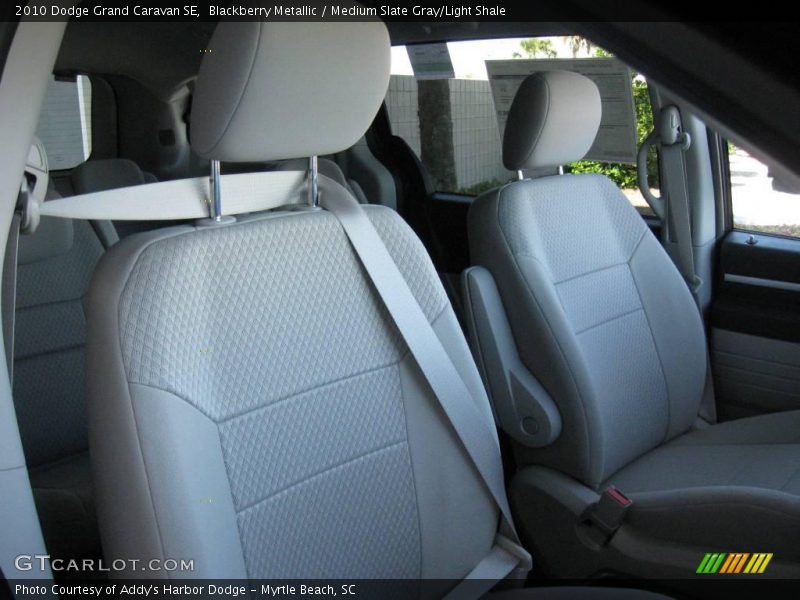 Blackberry Metallic / Medium Slate Gray/Light Shale 2010 Dodge Grand Caravan SE
