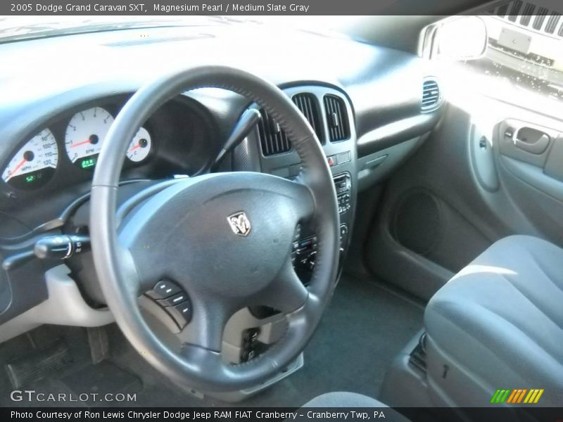 Magnesium Pearl / Medium Slate Gray 2005 Dodge Grand Caravan SXT