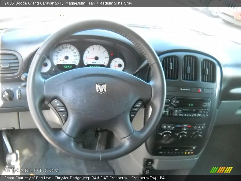 Magnesium Pearl / Medium Slate Gray 2005 Dodge Grand Caravan SXT
