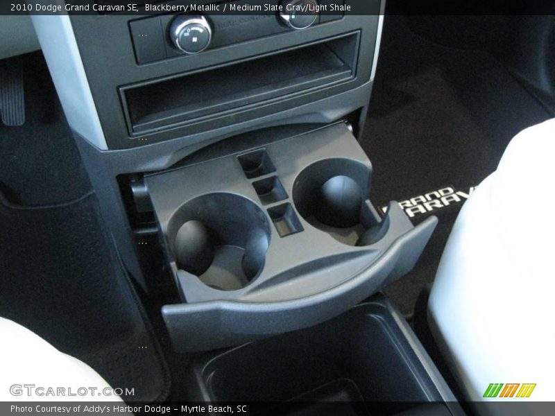 Blackberry Metallic / Medium Slate Gray/Light Shale 2010 Dodge Grand Caravan SE