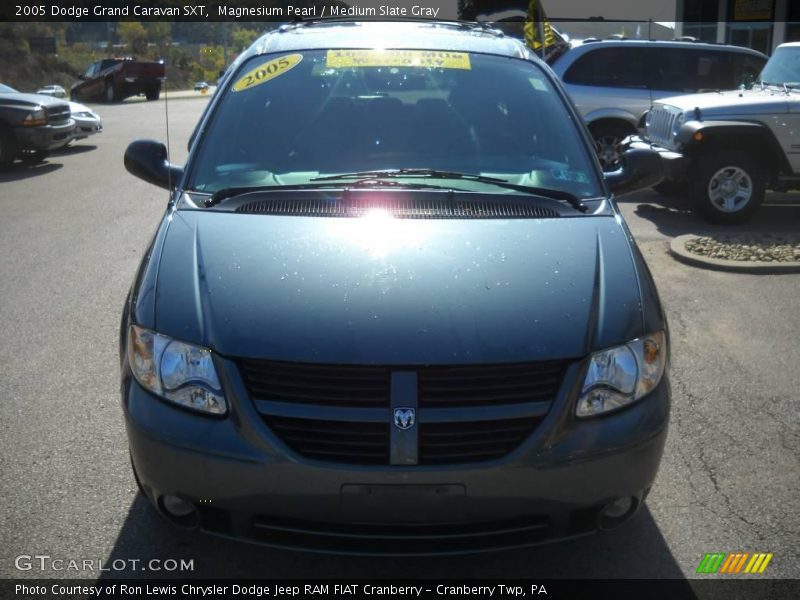 Magnesium Pearl / Medium Slate Gray 2005 Dodge Grand Caravan SXT