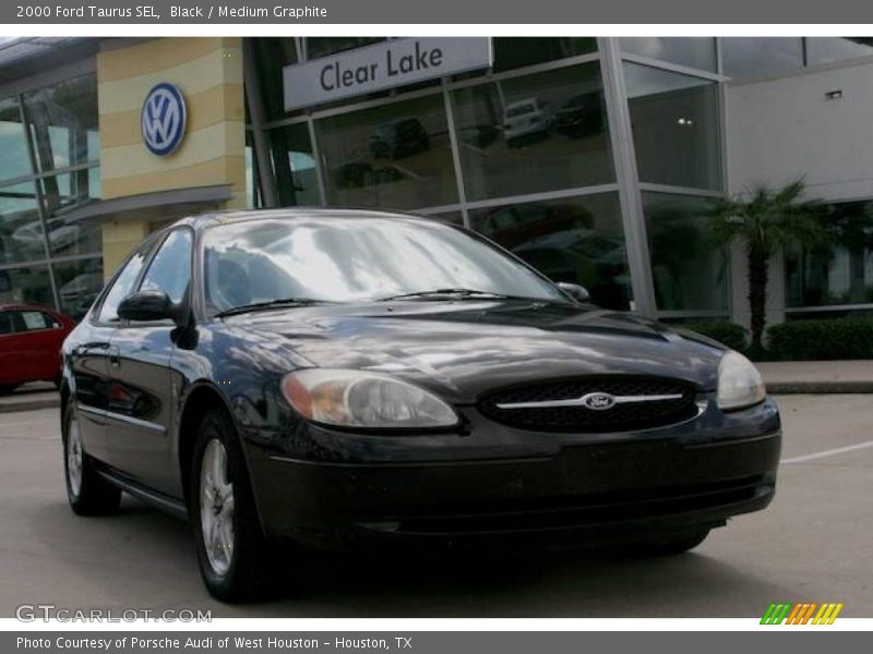 Black / Medium Graphite 2000 Ford Taurus SEL