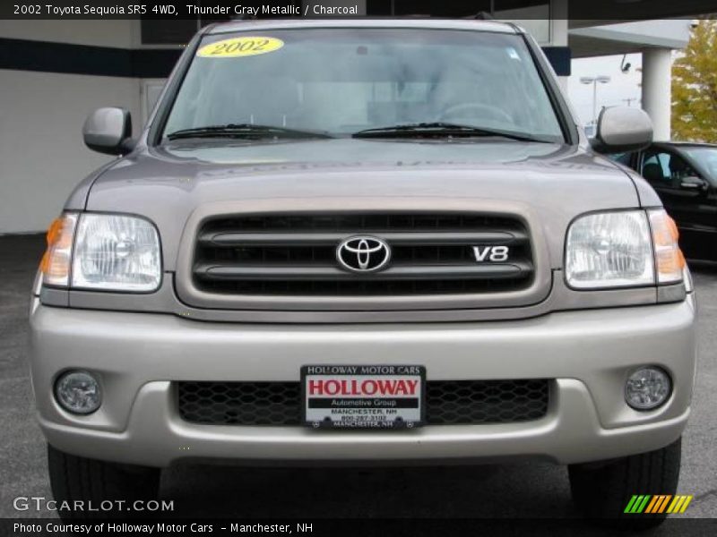 Thunder Gray Metallic / Charcoal 2002 Toyota Sequoia SR5 4WD