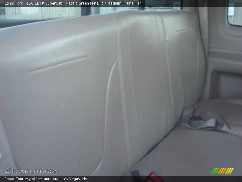 Pacific Green Metallic / Medium Prairie Tan 1998 Ford F150 Lariat SuperCab