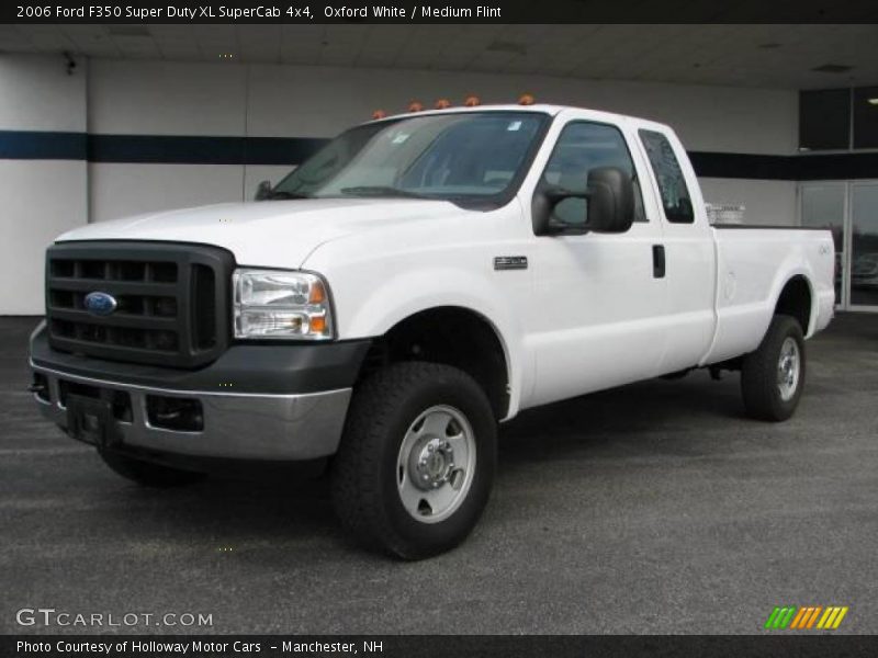 Oxford White / Medium Flint 2006 Ford F350 Super Duty XL SuperCab 4x4