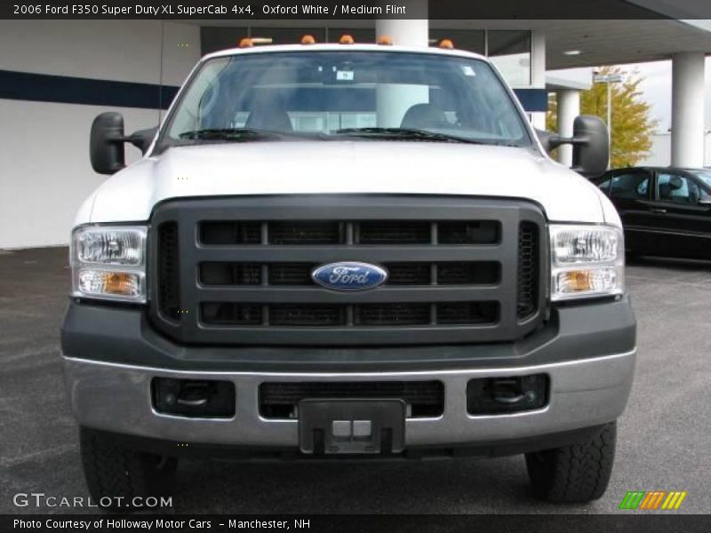 Oxford White / Medium Flint 2006 Ford F350 Super Duty XL SuperCab 4x4